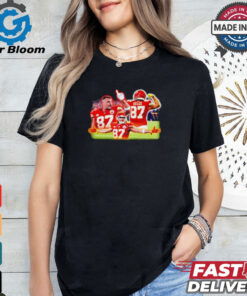 Chiefs Wrs wear Travis Kelce Kansas City Chiefs graphic shirt