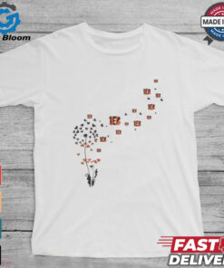Cincinnati Bengals Floral Dandelion Shirt