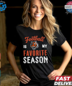 Cincinnati Bengals Football Is My Favorite Season Shirt