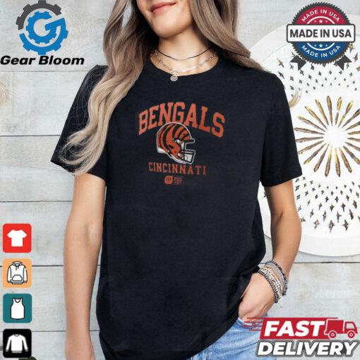 Cincinnati Bengals Nike Anthracite Helmet Essential T Shirt