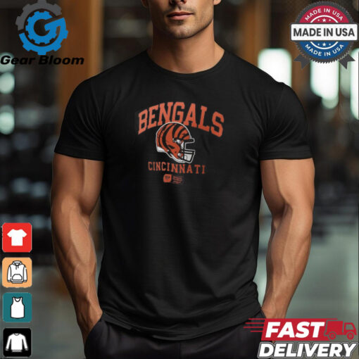 Cincinnati Bengals Nike Anthracite Helmet Essential T Shirt