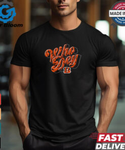 Cincinnati Bengals who Dey logo shirt