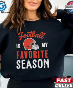 Cleveland Browns Football Is My Favorite Season Shirt