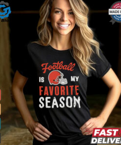 Cleveland Browns Football Is My Favorite Season Shirt