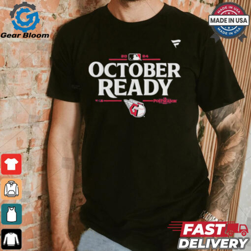 Cleveland Guardians 2024 MLB Postseason Locker Room T Shirt