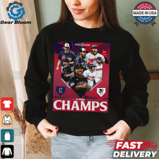 Cleveland Guardians 2024 Second American League Central Champions Shirt