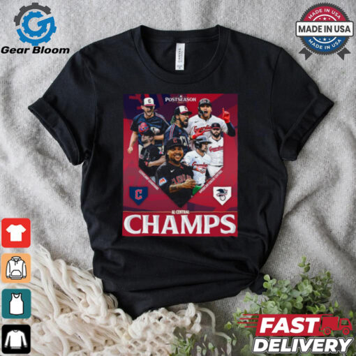 Cleveland Guardians 2024 Second American League Central Champions Shirt