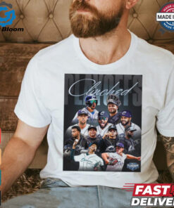 Clinched Playoffs 2024 Columbus Clippers MLB Players Poster t shirt