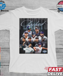 Clinched Playoffs 2024 Columbus Clippers MLB Players Poster t shirt