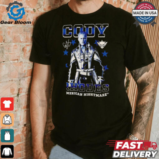 Cody Rhodes American nightmare signature shirt