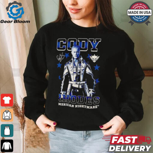 Cody Rhodes American nightmare signature shirt