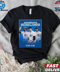 Congrats Detroit Tigers Playoff Bound From The Detroit Pistons shirt