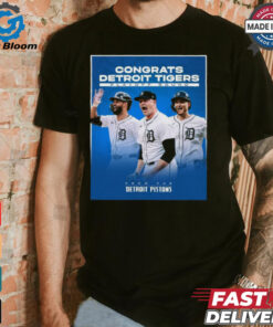 Congrats Detroit Tigers Playoff Bound From The Detroit Pistons shirt