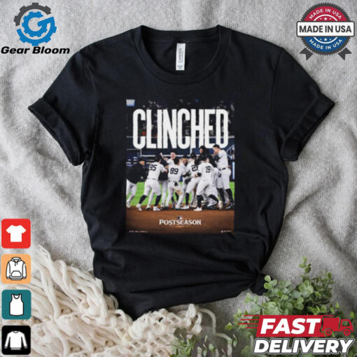 Congrats New York Yankees Clinched 2024 MLB Postseason Unisex T Shirt