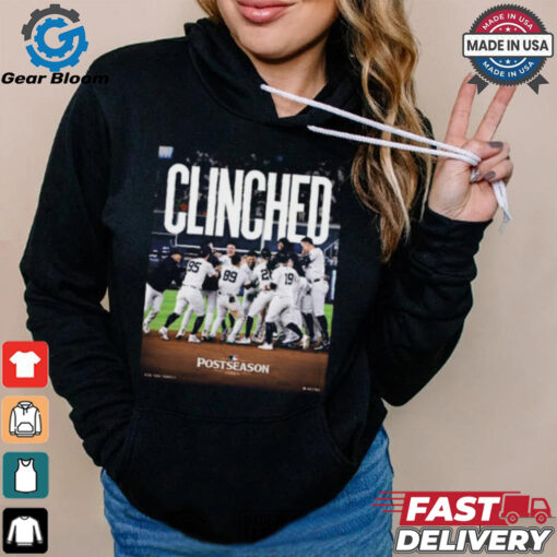 Congrats New York Yankees Clinched 2024 MLB Postseason Unisex T Shirt