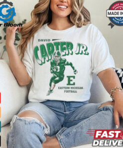 David Carter Jr. Cartoon Eastern Michigan Football t shirt