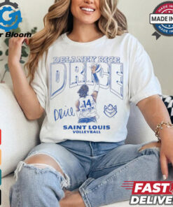 Delaney Rice Illustrated Saint Louis Volleyball Signature t shirt