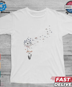 Denver Broncos Floral Dandelion Shirt