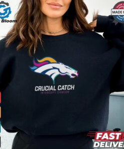 Denver Broncos Nike Black 2024 NFL Crucial Catch T Shirt