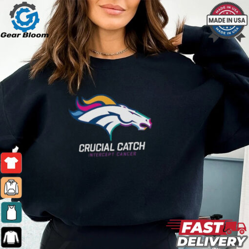 Denver Broncos Nike Black 2024 NFL Crucial Catch T Shirt