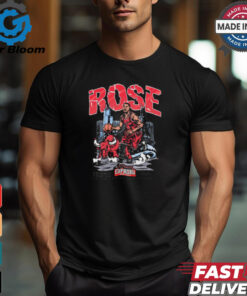 Derrick Rose Chicago Bulls Planet Euphoria Artwork t shirt