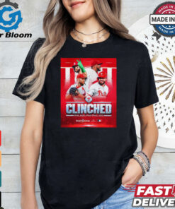 Design Clinched Philadelphia Phillies 2024 Postseason #RedOctober Shirt