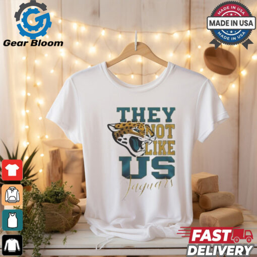 Design Jacksonville Jaguars They Not Like Us Jaguars Shirt