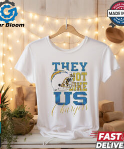 Design Los Angeles Chargers They Not Like Us Chargers Shirt