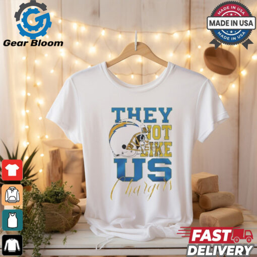 Design Los Angeles Chargers They Not Like Us Chargers Shirt