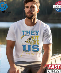 Design Los Angeles Chargers They Not Like Us Chargers Shirt