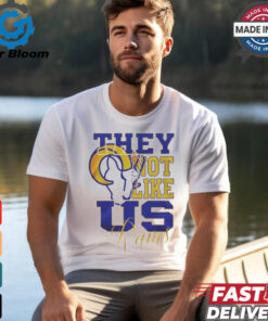 Design Los Angeles Rams They Not Like Us Rams Shirt