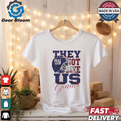 Design New York Giants They Not Like Us Giants Shirt