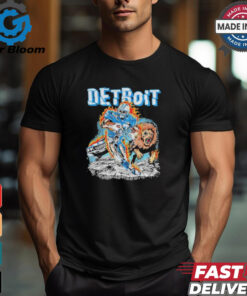 Designs Detroit Lions Let’s Go Lions Halloween Gang T Shirt