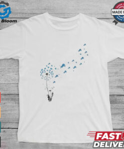 Detroit Lions Floral Dandelion Shirt