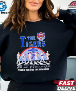 Detroit Tigers 130 Years Of 1894 2024 Thank You For The Memories T Shirt