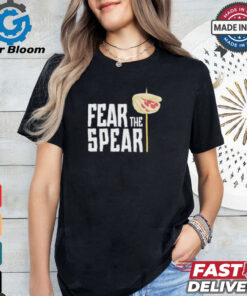 Detroit Tigers Tyler Holton wearing Fear the spear shirt