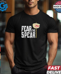 Detroit Tigers Tyler Holton wearing Fear the spear shirt