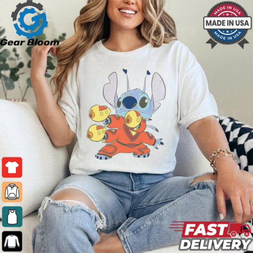 Disney Lilo & Stitch Gun Pose T Shirt