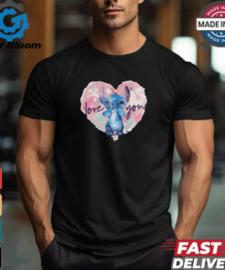 Disney Lilo & Stitch Love You Stitch T Shirt