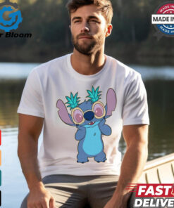 Disney Lilo & Stitch Pineapple Glasses T Shirt