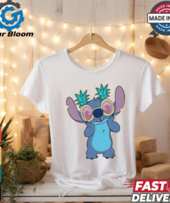 Disney Lilo & Stitch Pineapple Glasses T Shirt