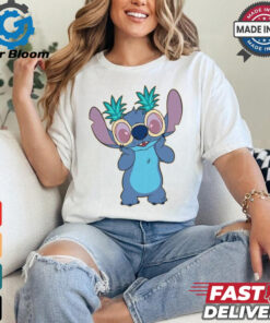 Disney Lilo & Stitch Pineapple Glasses T Shirt