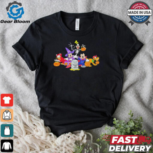 Disney Mickey and friends Halloween Trick or Treat shirt