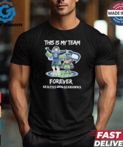 Official Seattle Seahawks Mascot This Is My Team Forever Shirt