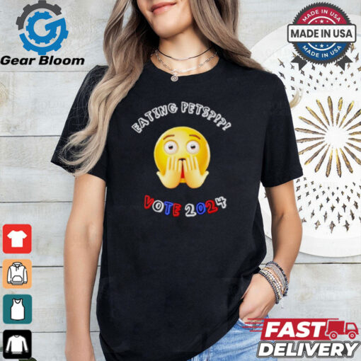 Eating pets vote 2024 debate shirt