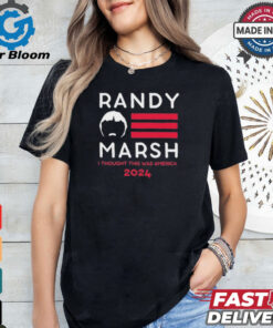 Official Randy Marsh I Thought This Was America 2024 Black t shirt