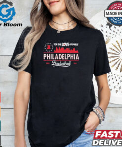 For the love of family Philadelphia 76ers basketball since 1949 vintage shirt