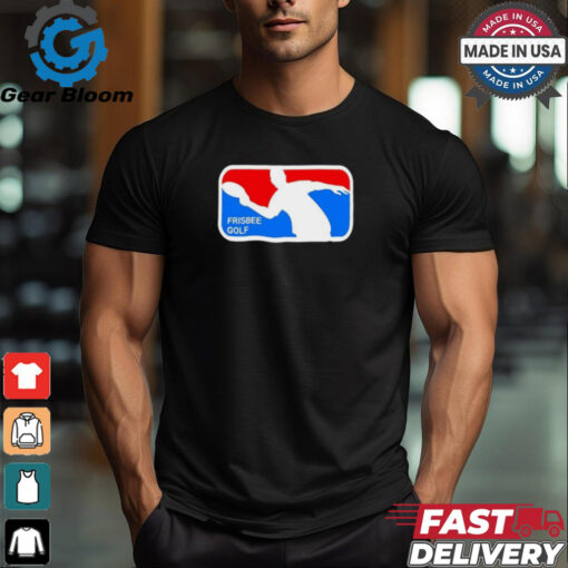 Frisbee Golf Logo Design shirt