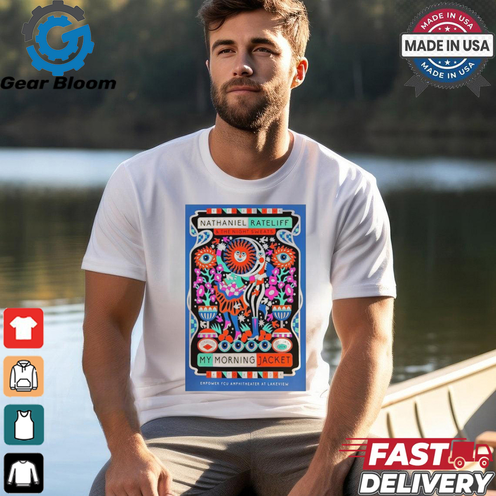 Funny My morning jacket empower fcu amphitheater at lakeview syracuse ny september 24 2024 tour poster shirt Funny My morning jacket empower fcu amphitheater at lakeview syracuse ny september 24 2024 tour poster shirt