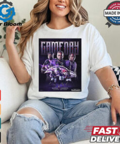 Gameday Baltimore Ravens At Dallas Cowboys Poster t shirt